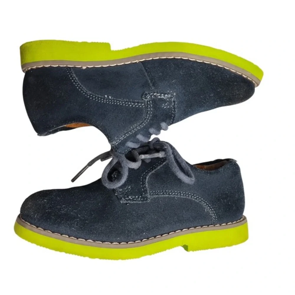 Florsheim Kearny Jr Oxford Shoes Kids Size 10M Multi Leather Lace Up 16503-492‎